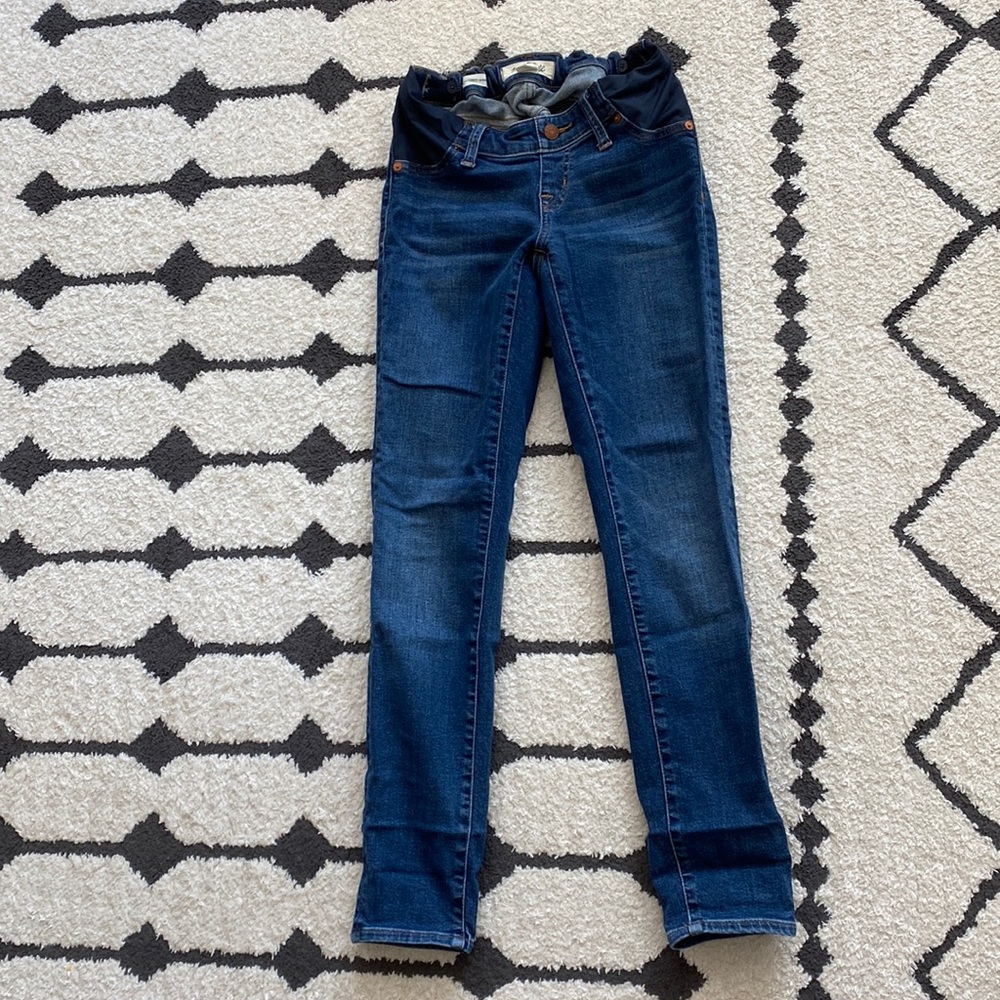 Madewell Maternity Skinny Under Tummy Jeans Size 26
